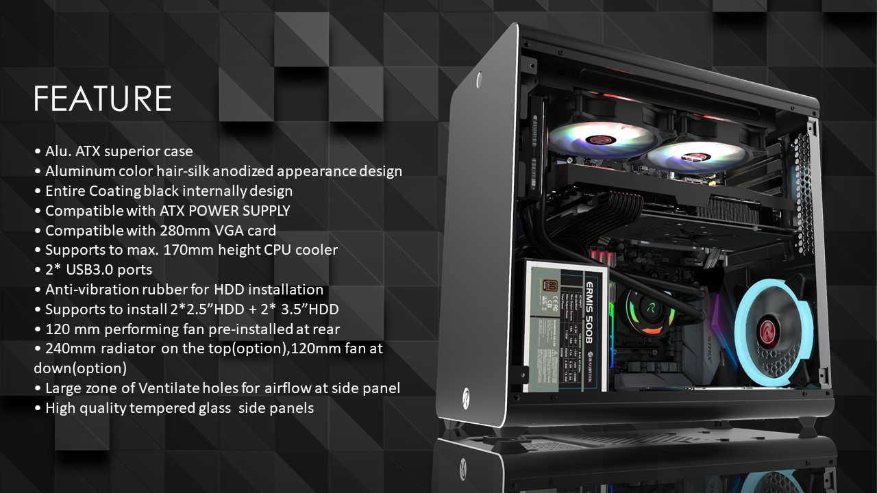 RAIJINTEK Cases